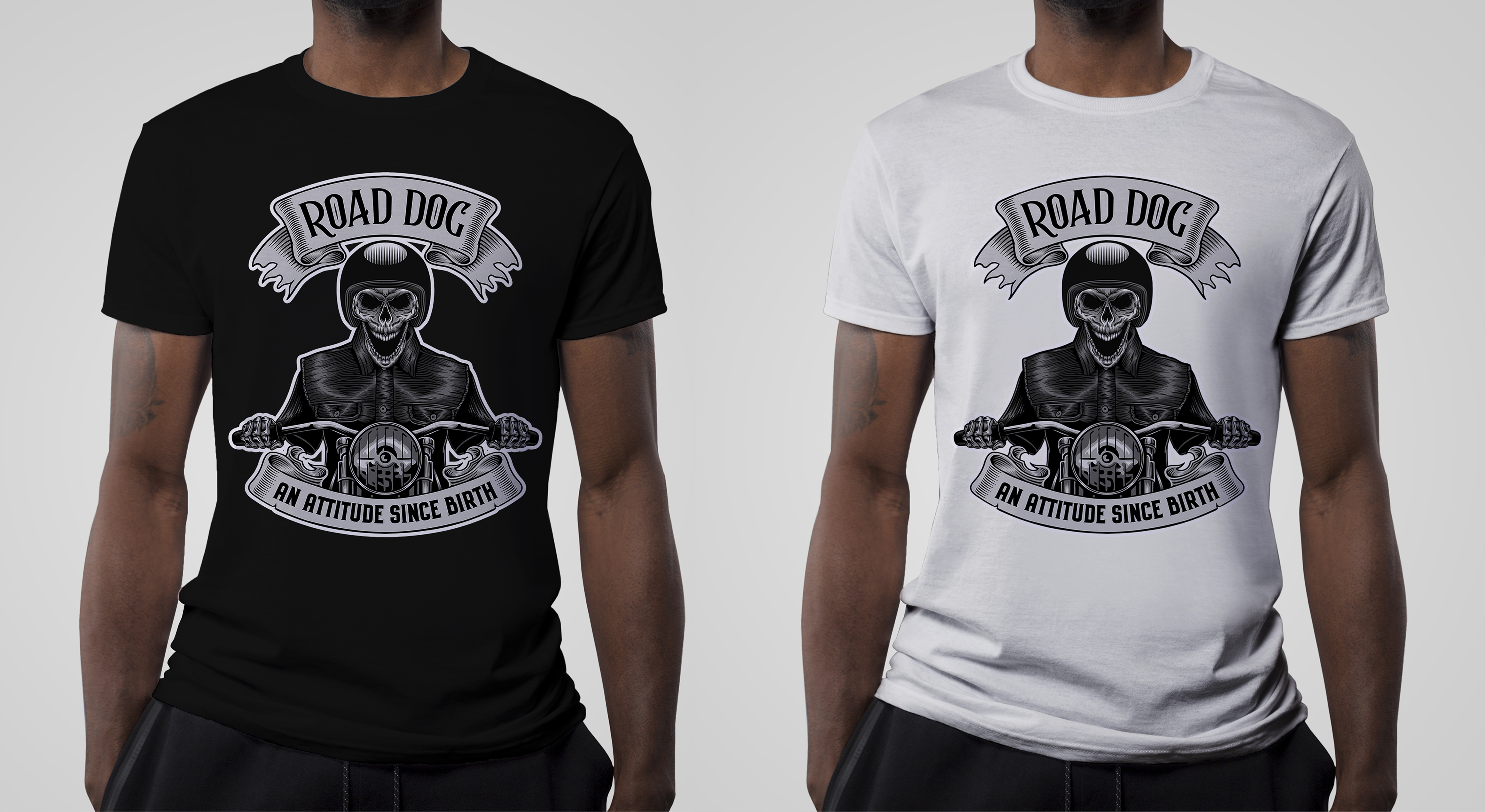 T-shirt Design by Zulf_iqbal for Road Dog Apparel | Design #25554860