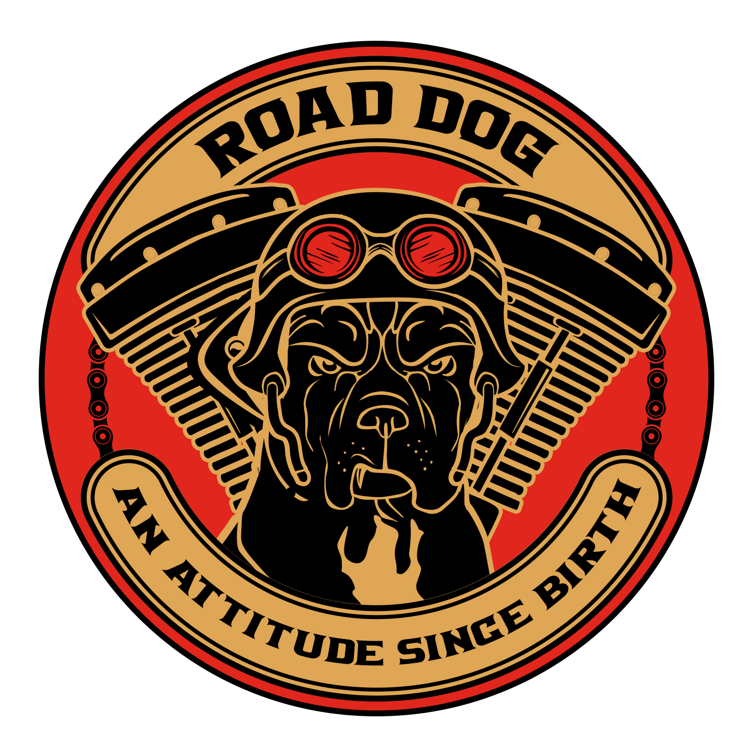 Diseño de Camiseta por borzoid para Road Dog Apparel | Diseño #25514114