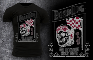 T-Shirt-Design von Elmer G. Amante für Road Dog Apparel | Design #25547872