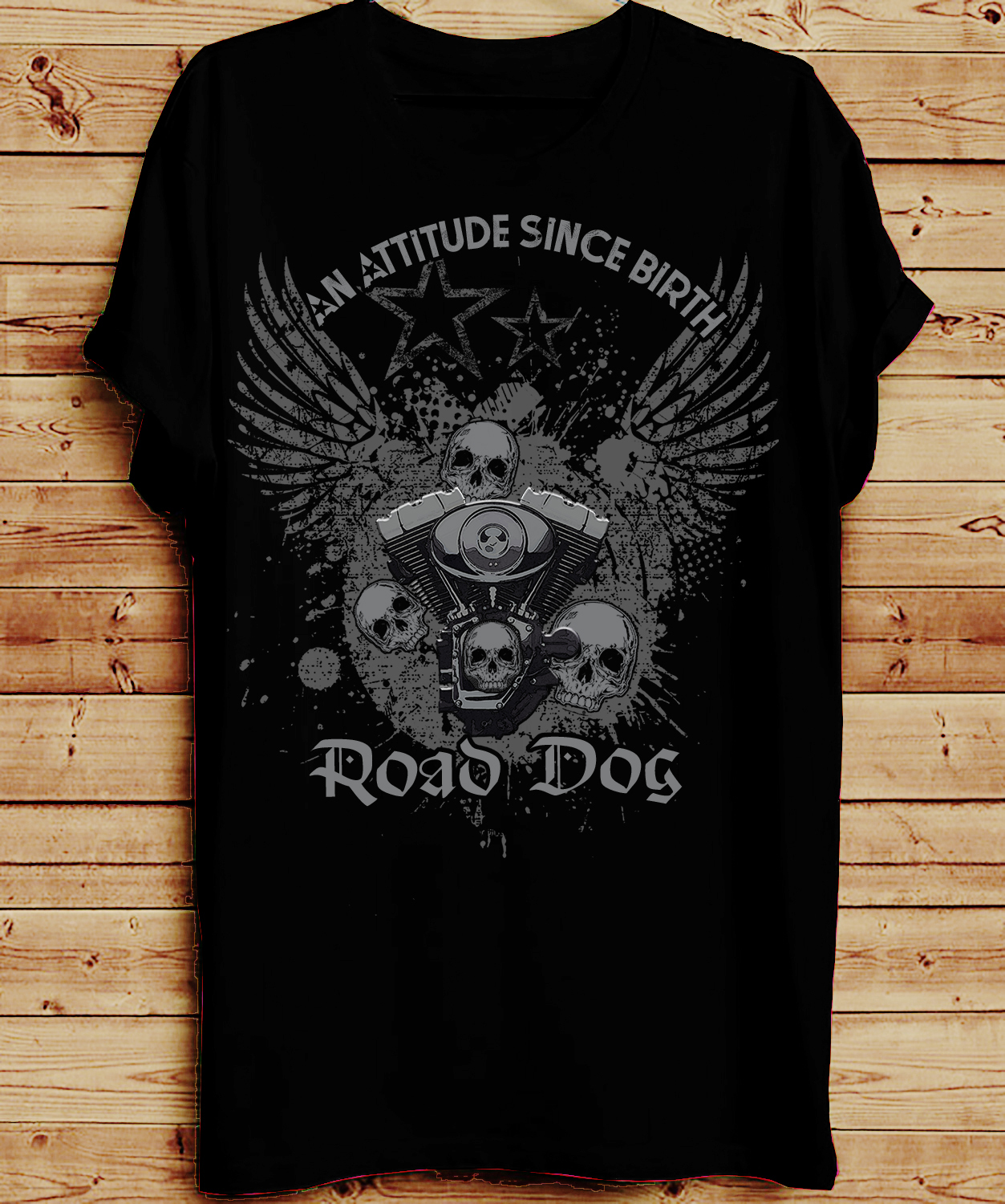 T-shirt Design by creative gravity for Road Dog Apparel | Design #25537731
