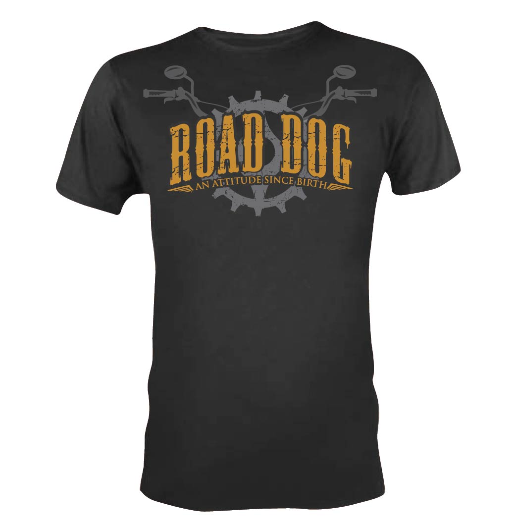 T-shirt Design by 75-R-P-Z for Road Dog Apparel | Design #25513139
