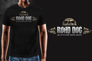 T-shirt Design by gekgrfx for Road Dog Apparel | Design: #25525965