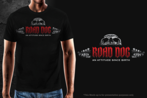 T-shirt Design by gekgrfx for Road Dog Apparel | Design: #25530039