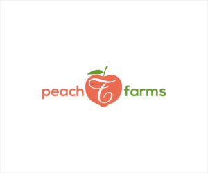peach t farms | Logo Design by BNdesigner