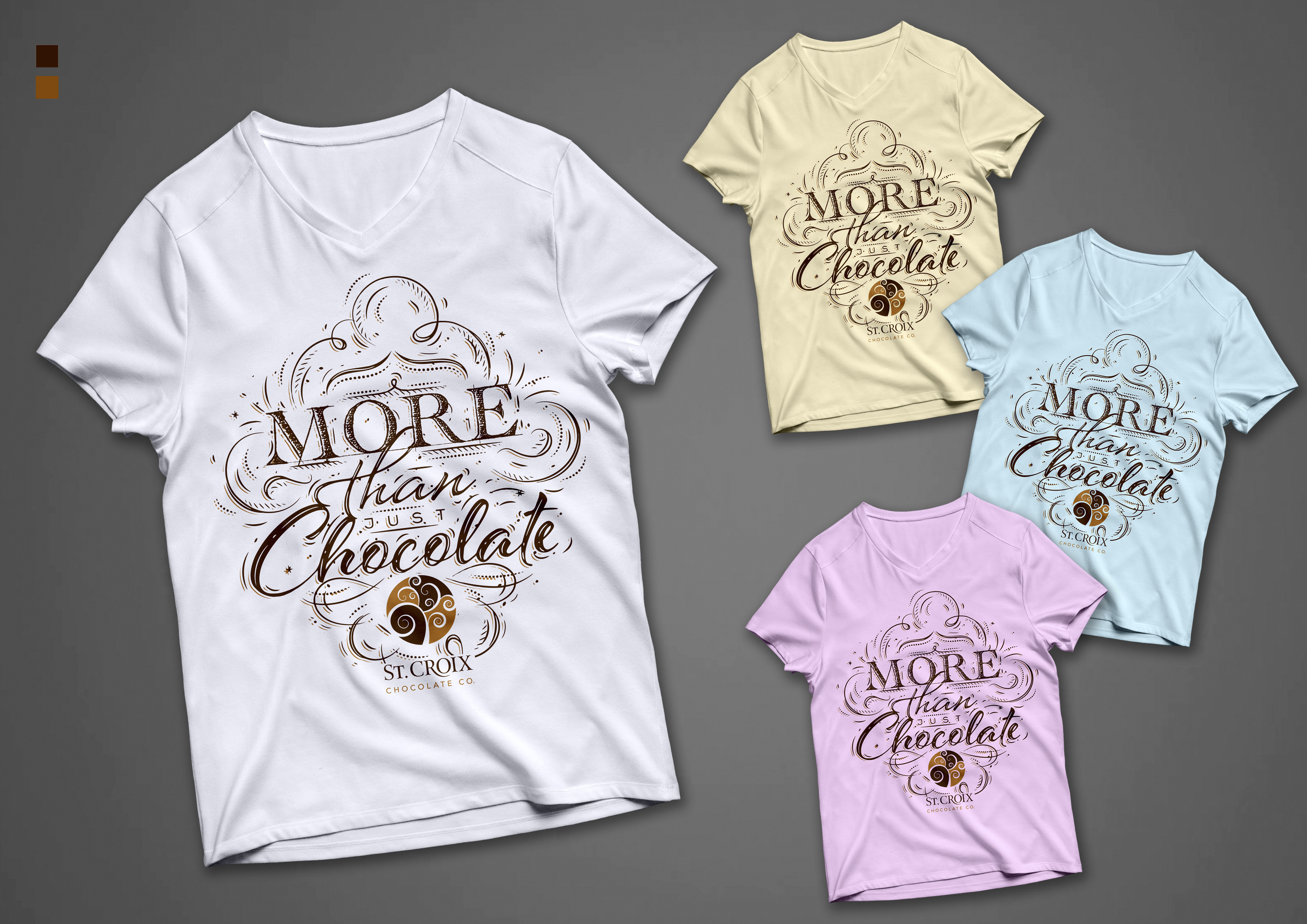 T-shirt Design by Lumen Branding for St. Croix Chocolate Company | Design #25508311