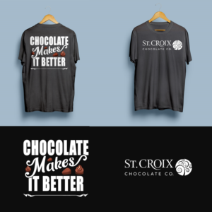T-shirt Design by mekhfioui for St. Croix Chocolate Company | Design #25513244