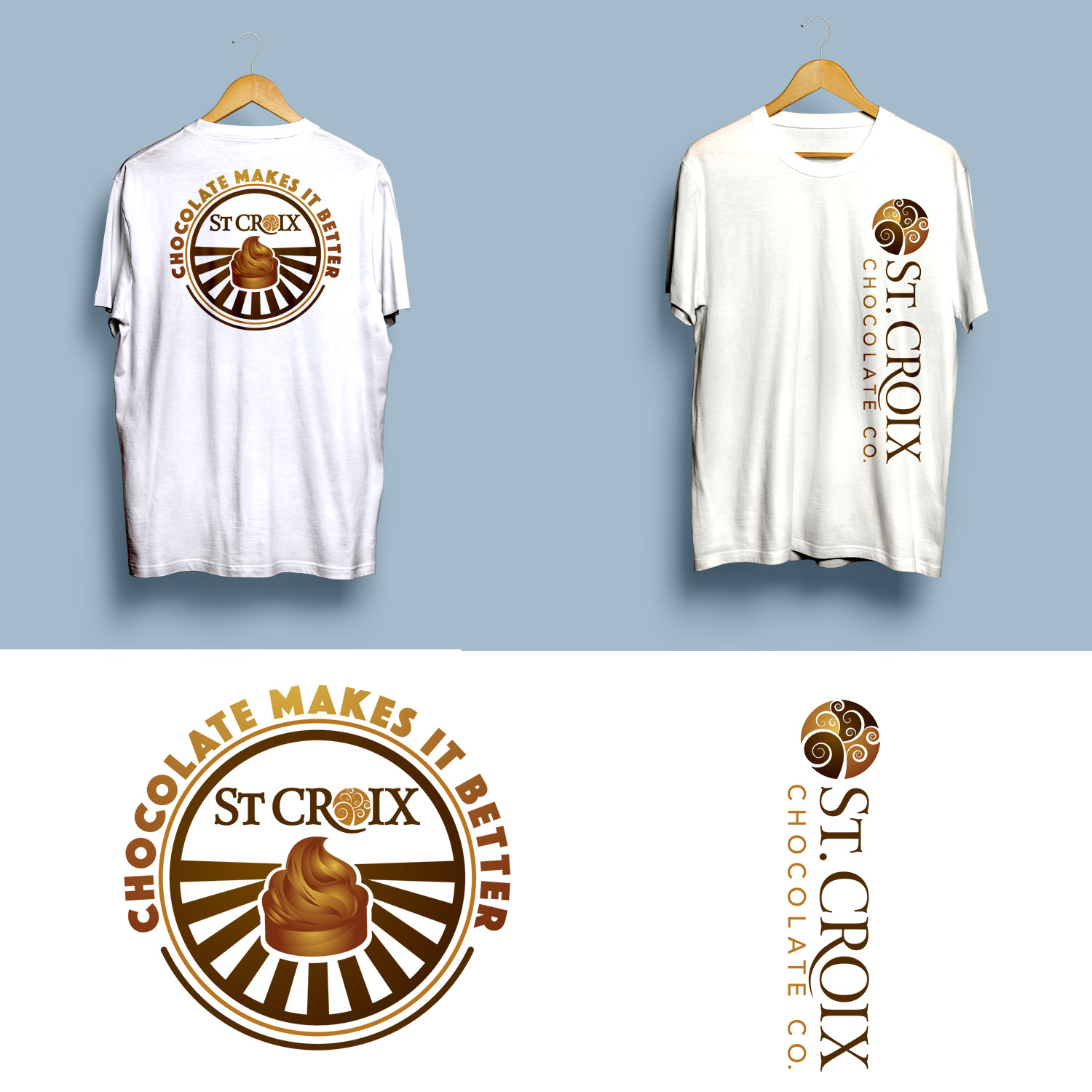 T-shirt Design by mekhfioui for St. Croix Chocolate Company | Design #25513245