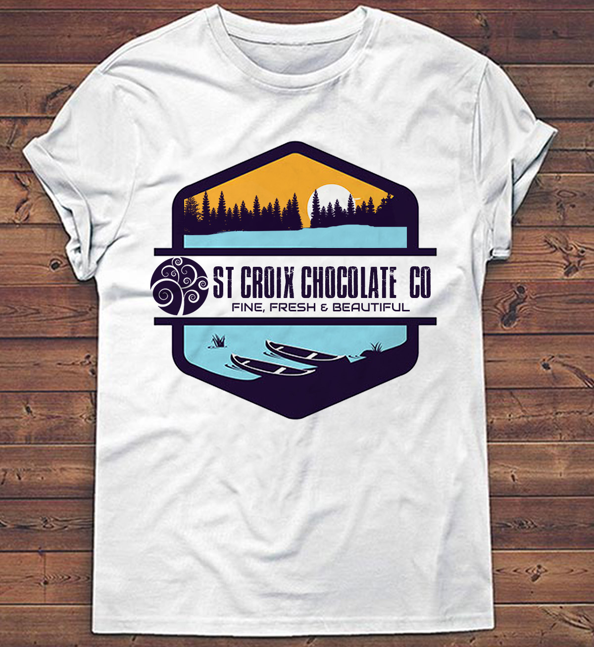 T-shirt Design by creative gravity for St. Croix Chocolate Company | Design #25537005