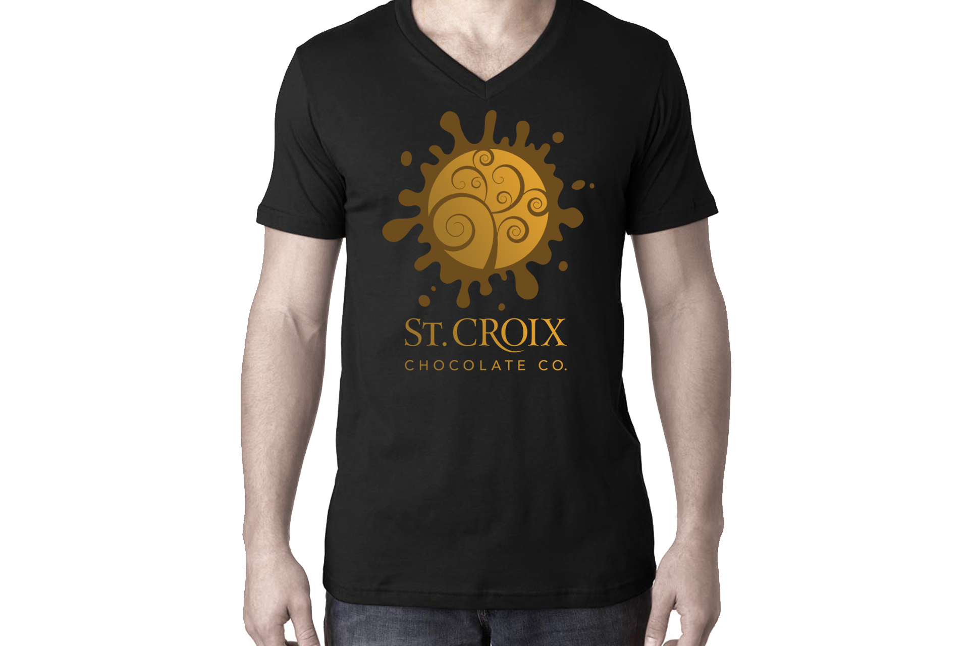 T-shirt Design by Bryan for St. Croix Chocolate Company | Design #25496159