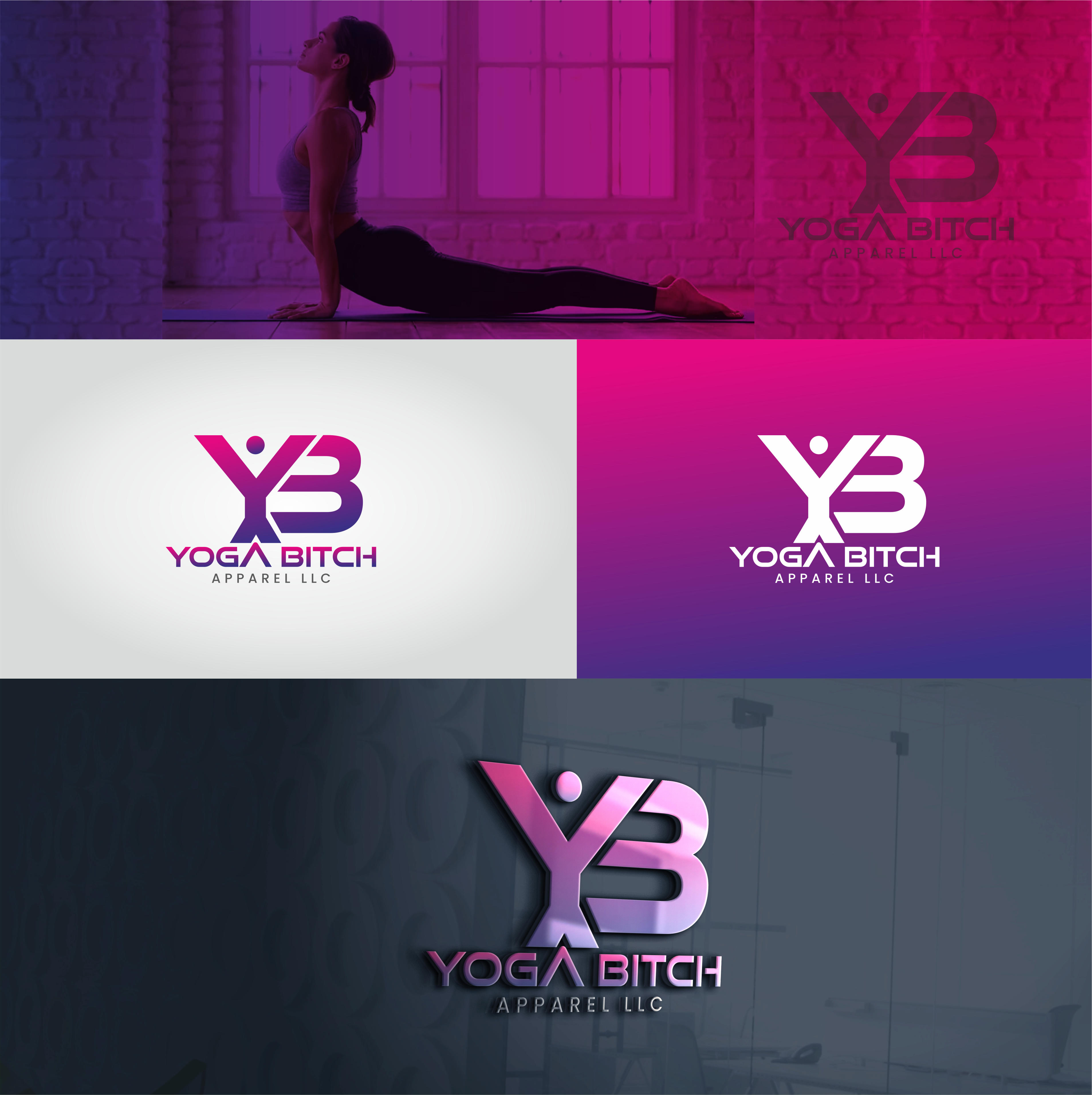 Diseño de Logo por mdnegi para YOGA BITCH Apparel LLC | Diseño #25502113