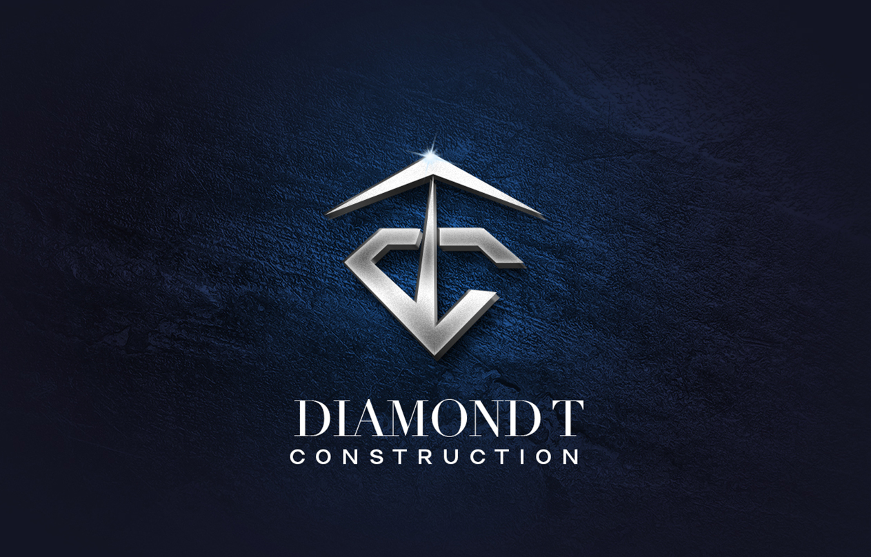 Logo Design by abhome for Diamond T Construction  | Design #25542148