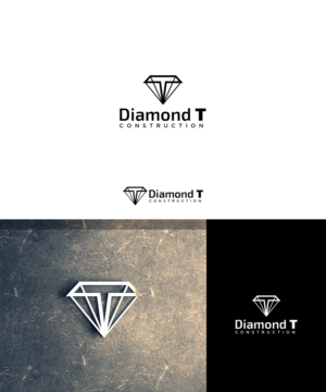 Diamond T Construction | Logo Design by JohnM.