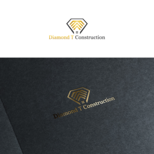 Logo Design by Maxo-Biz for Diamond T Construction  | Design: #25512627