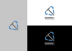 Logo Design by EnvyRand for Diamond T Construction  | Design #25543619