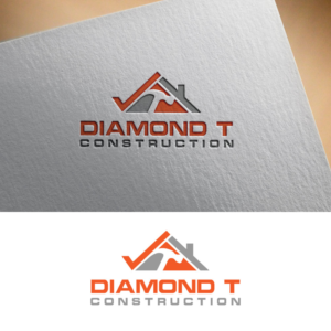 Diamond T Construction | Logo-Design von ZJ Design