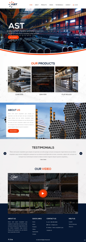 Web Design by pb for this project | Design: #25507615