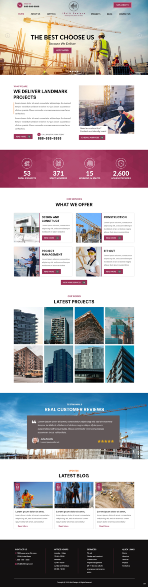 Web Design by pb for this project | Design: #25507617