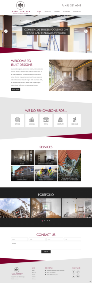 Web Design by pb for this project | Design: #25507618