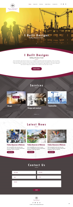 Web Design by pb for this project | Design: #25507619