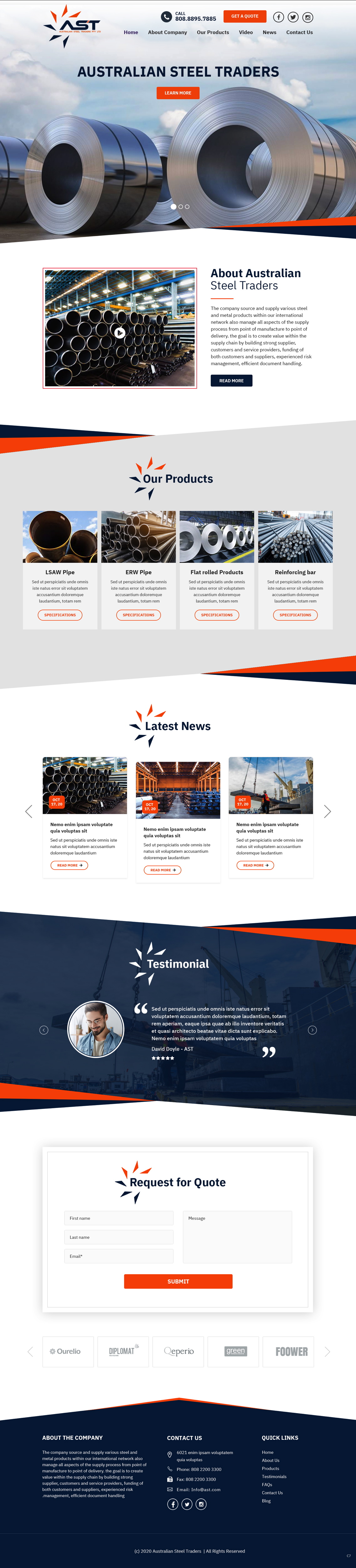 Web Design by pb for Australian Traders | Design #25507586