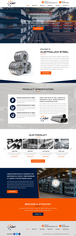 Diseño Web por pb para Australian Traders | Diseño: #25507593