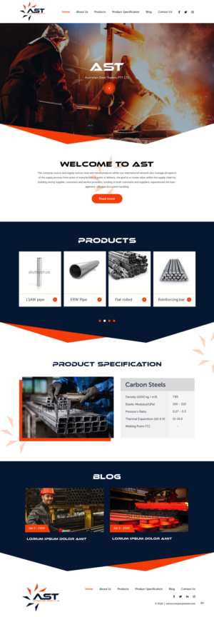 Diseño Web por pb para Australian Traders | Diseño: #25507596
