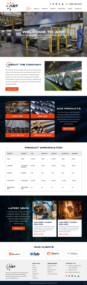Diseño Web por pb para Australian Traders | Diseño: #25507601