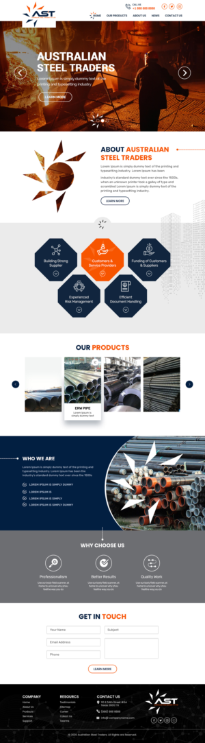 Diseño Web por Shijo John para Australian Traders | Diseño: #25507313