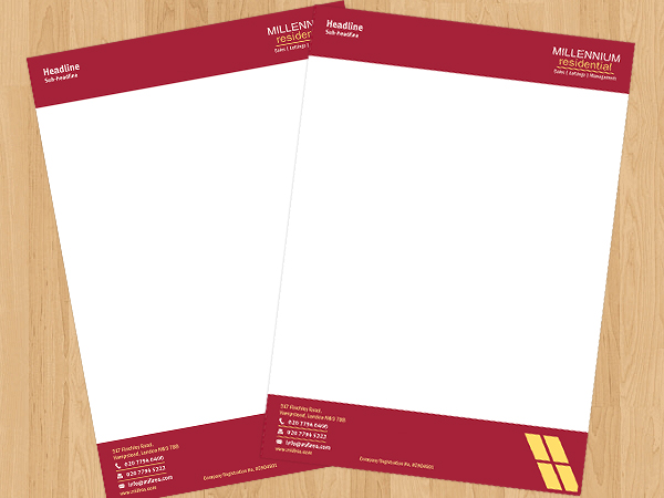 Schreibwaren-Design von Two heads für MillRes | Design #80136