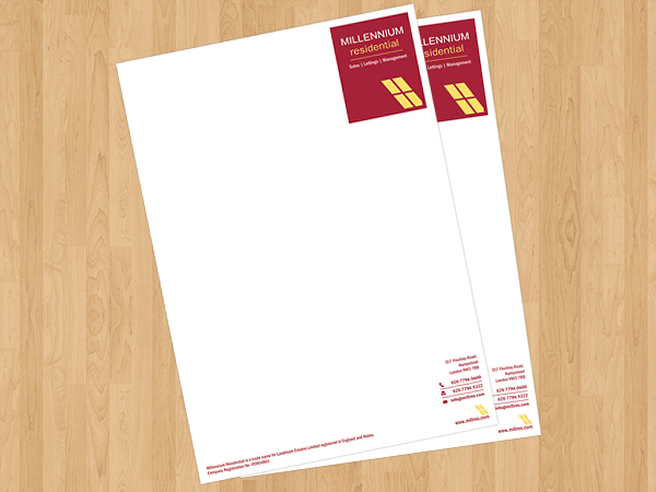 Schreibwaren-Design von Two heads für MillRes | Design #81516