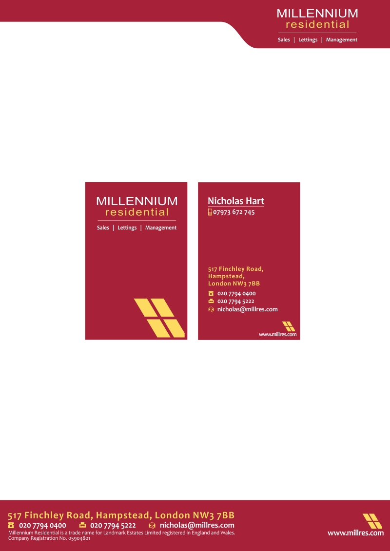 Stationery Design by SiddKidd for MillRes | Design #81171