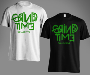 Grind Time collective  t shirt  | T-Shirt-Design von Andi Yan
