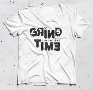 Grind Time collective  t shirt  | T-Shirt-Design von Alaya