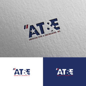 "American Tool & Engineering, Inc." or "AT&E" (both optional) | Logo Design by Rii