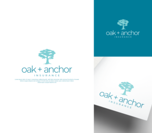 oak + anchor insurance | Logo Design by GBDESIGN