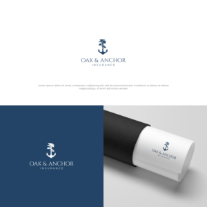 oak + anchor insurance | Design de Logo par ybmdesign