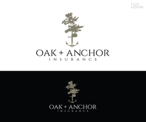 oak + anchor insurance | Logo Design by Dot Design 3