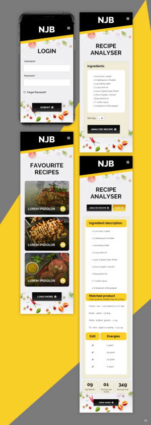 App Design by pb for NJB | Design: #25507650