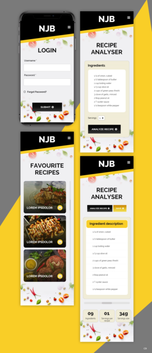App Design by pb for NJB | Design: #25519685