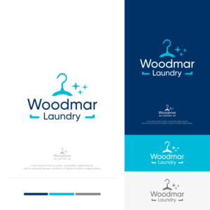 Woodmar Laundry | Logo Design by Alexturner