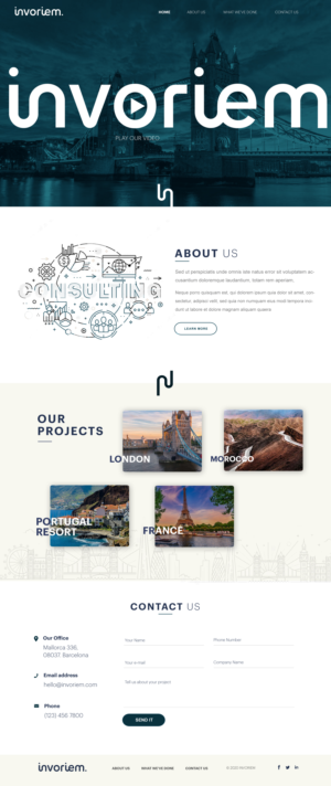 Web Design by Blue Sparrow for this project | Design: #25535299