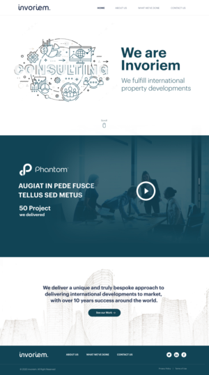 Web Design by Blue Sparrow for this project | Design: #25537034