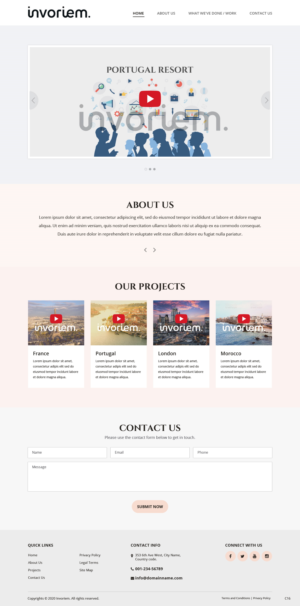 Web Design by pb for this project | Design: #25507621