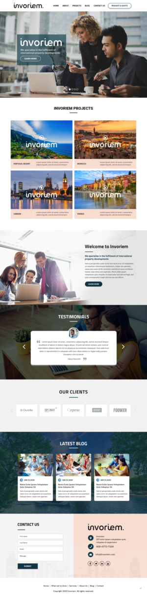 Web Design by pb for this project | Design: #25507624