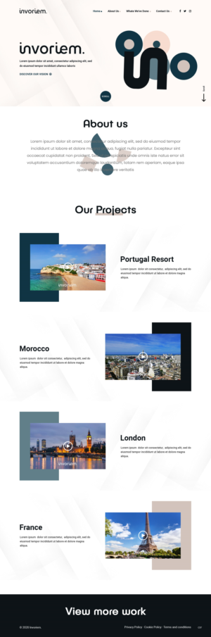 Web Design by pb for this project | Design: #25507627