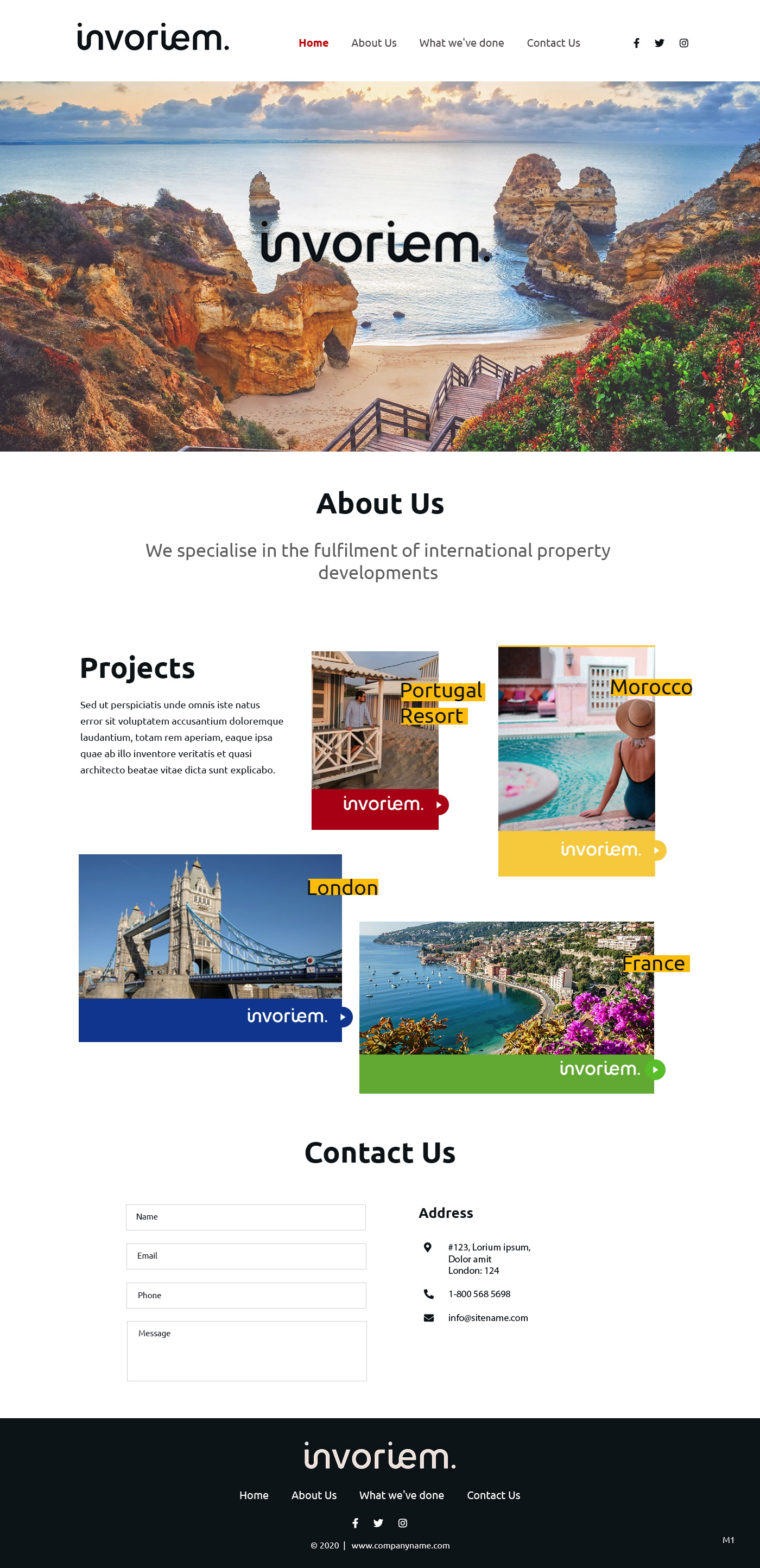Web Design by pb for this project | Design #25507639
