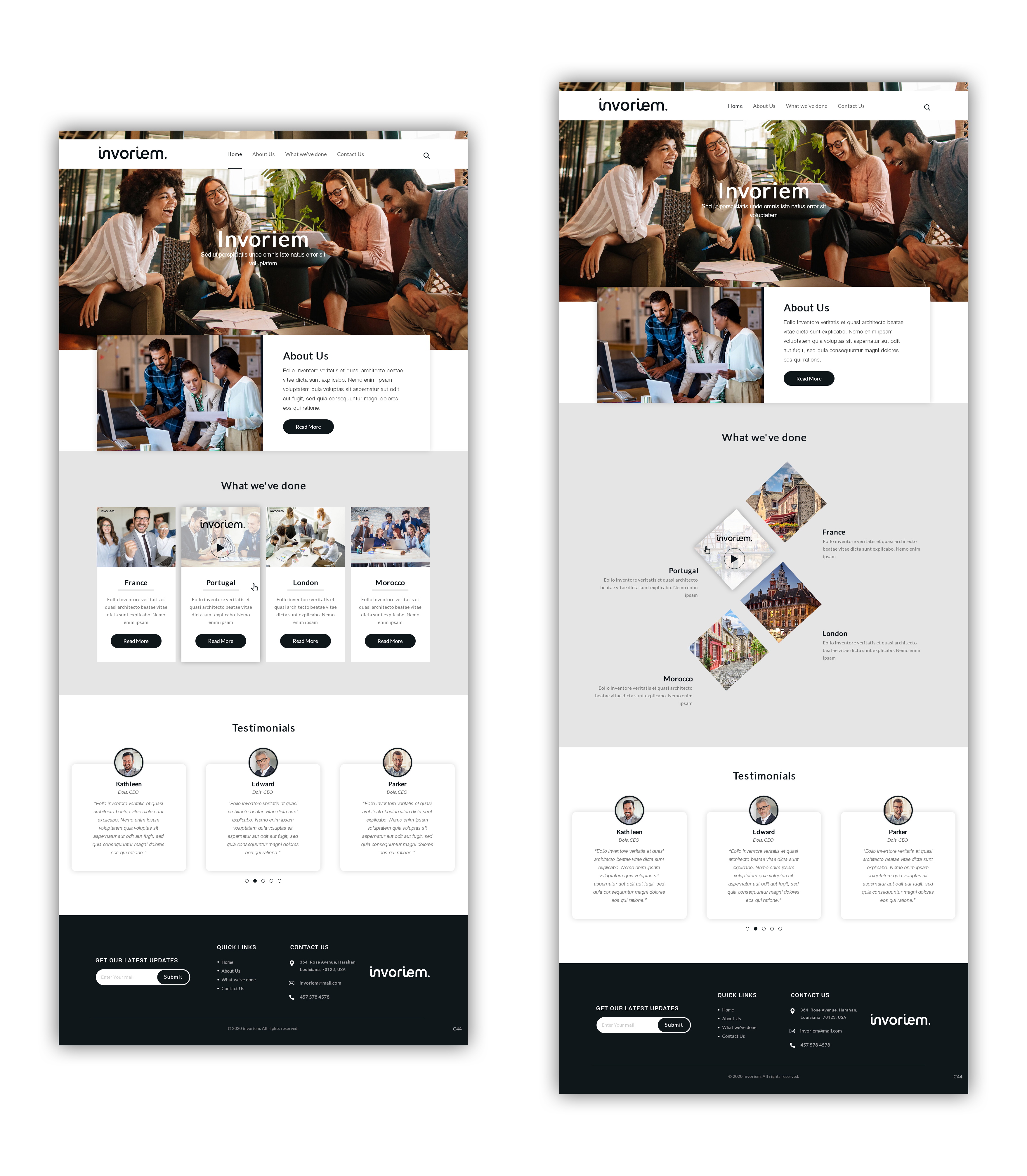Diseño Web por pb para este proyecto | Diseño #25507640