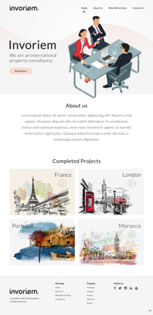 Web Design par pb pour ce projet | Design : #25507642