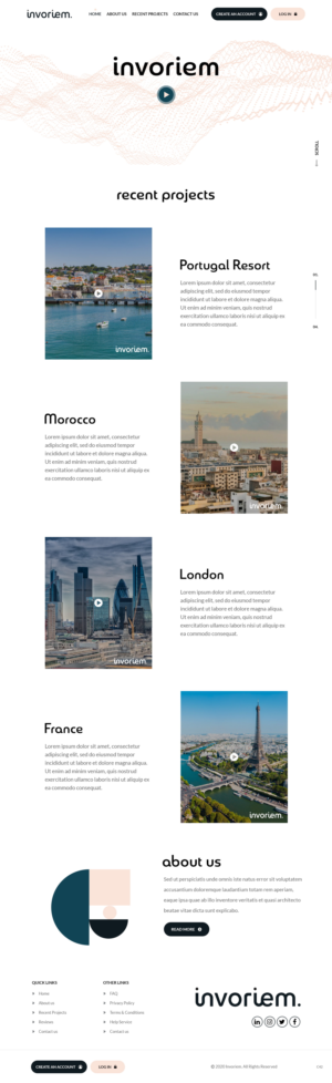 Web Design par pb pour ce projet | Design : #25519501