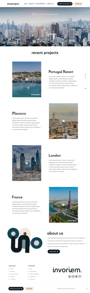 Web Design par pb pour ce projet | Design : #25545397